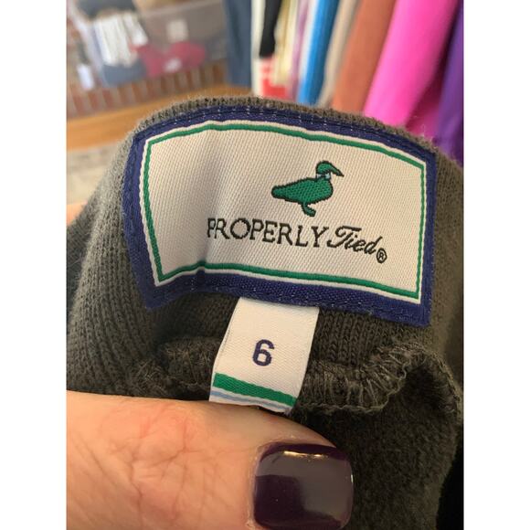 Properly Tied Boys Sweatpants size 6 - Picture 4 of 4